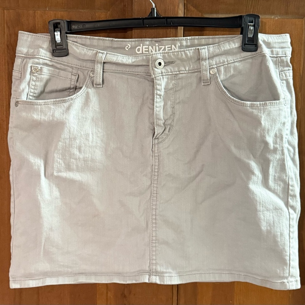 Gray Denizen Levi’s Mini Skirt